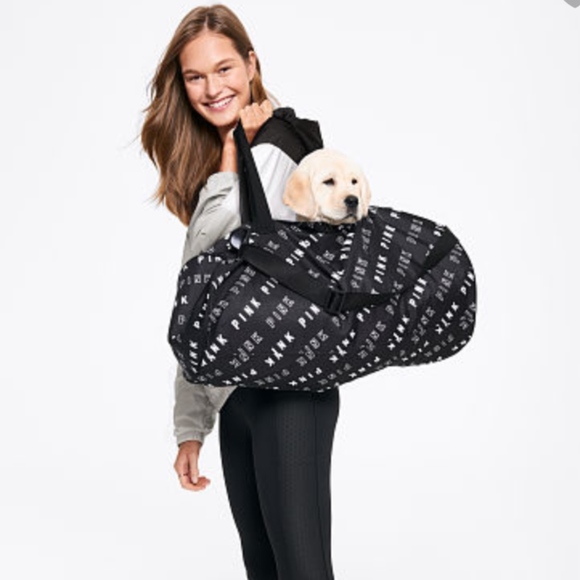 PINK Victoria's Secret Handbags - NEW Victoria's Secret PINK DUFFLE WEEKENDER TOTE